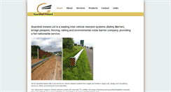Desktop Screenshot of guardrailireland.com